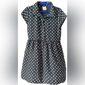 50

Faded Glory Charcoal and White Polka Dot Dress